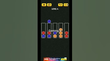 Ball sort puzzle level 4 Solution # Gaming studio