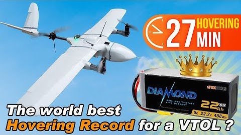 The world best hovering record for a VTOL ?