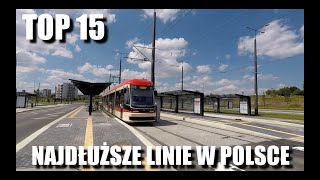 odc. 42 | TOP 15 - Najdłuższe linie tramwajowe w Polsce. Kraków, Wrocław, Łódź, a może Warszawa?