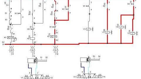 Delay B+ A+ Delay(AB)- Electropneumatic circuit mechatronics by Prof Arshad