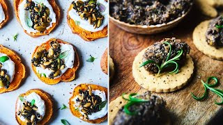 Festive Vegan Canapés and Appetizers | Easy and Delicious