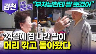 [경북 김천] '부처가 딸을 뺏어간 기분이었어' 24살에 말도 없이 머리 밀고 출가하더니 40년 지나 스님이 되어 돌아온 딸과 맞은 봄┃#한국기행 #방방곡곡