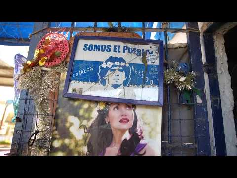 An Argentine singer who died young is worshiped as a folk saint