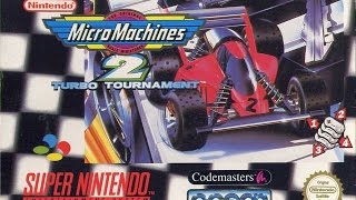 SNES Micro Machines 2: Turbo Tournament Video Walkthrough screenshot 4
