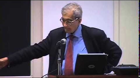 Annual Kenneth Arrow Lecture Featuring Amartya Sen, Joseph Stiglitz, and Eric Maskin, Part 1 of 3