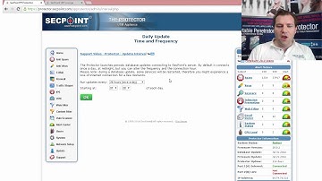 Protector UTM Firewall VPN - Update System Configuration