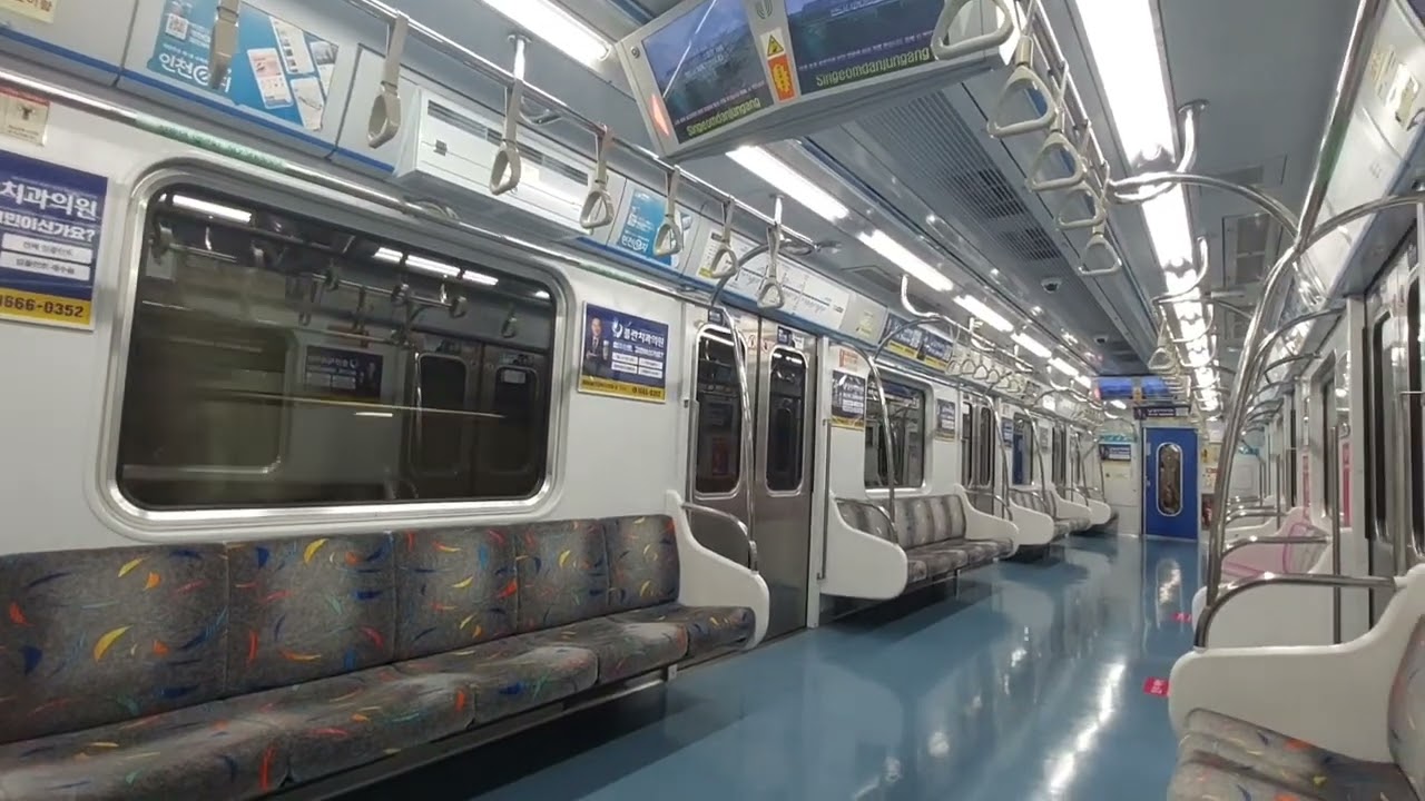 인교공 1호선 검단호수공원행 아라 ~ 검단호수공원 주행