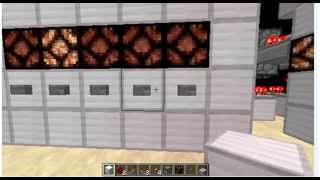 Minecraft- 4x5 Button Selector Panel
