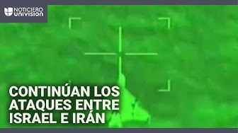 Thumbnail for El momento en que Israel derriba un dron Iraní en medio de su intercambio de ataques