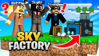 We're back in sky factory 4! today @sigils @ssundee @bifflewiffle
@henwy @nicovald and @spark squared have their first challenge.
subscribe: http://youtu.be/...