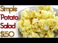 Simple Potato Salad Vegan - $1.50 RICH BITCH COOKING
