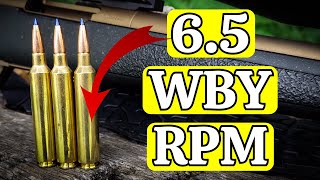 6.5 WBY RPM  First Shots and Sighting In