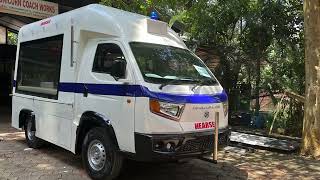 Licensed Hearse Van can carry even Mobile Mortuary in Kerala For  KSHGOA Kasaragod  Mob: 9169162202