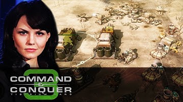 🔴⁴ᴷ⁶⁰ C&C 3 Crossfire v0.85 Mod | Downtown Dustbowl | GDI vs 3 NOD BRUTAL AI