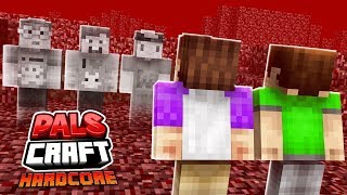 DENIS, SKETCH & CORL ARE GHOSTS! | PalsCraft 3 - Hardcore Survival (Episode 6)