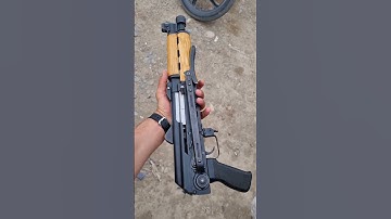 M92 PAP zastava Serbia 🇷🇸  mini draco #rifle #draco #shorts #ak47 #akm #m4a1