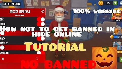How not to get banned in Hide Online | 100% working in 2022