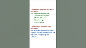 JVM Architecture #garbagecollection#javaee #javaprogramming #java #jvmarchitecture #interview #jvm