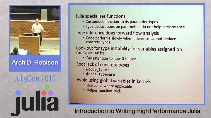 Workshop: Arch Robison - Workshop on writing high ...