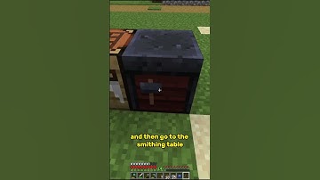 Can You Dye Armor in a Smithing Table? #minecraft