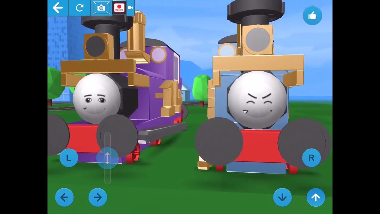 Blocksworld Thomas a And Friends Charlie And Archie The Playful Engines YouTube