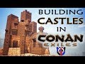 Building MEGA CASTLES in Conan Exiles
