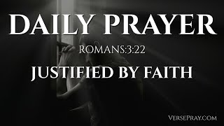 Prayer for Justification by Faith and Peace in Christ