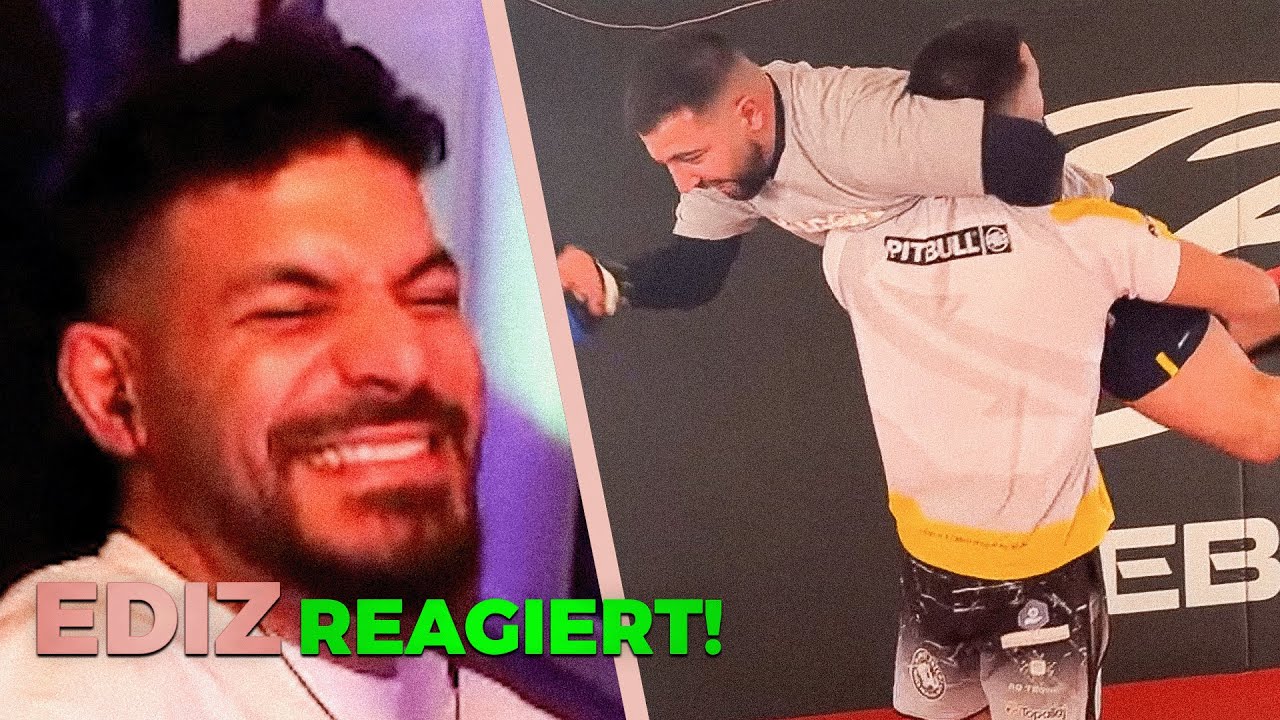 DER LUSTIGSTE MMA KAMPF😂 EDIZ Reagiert auf 