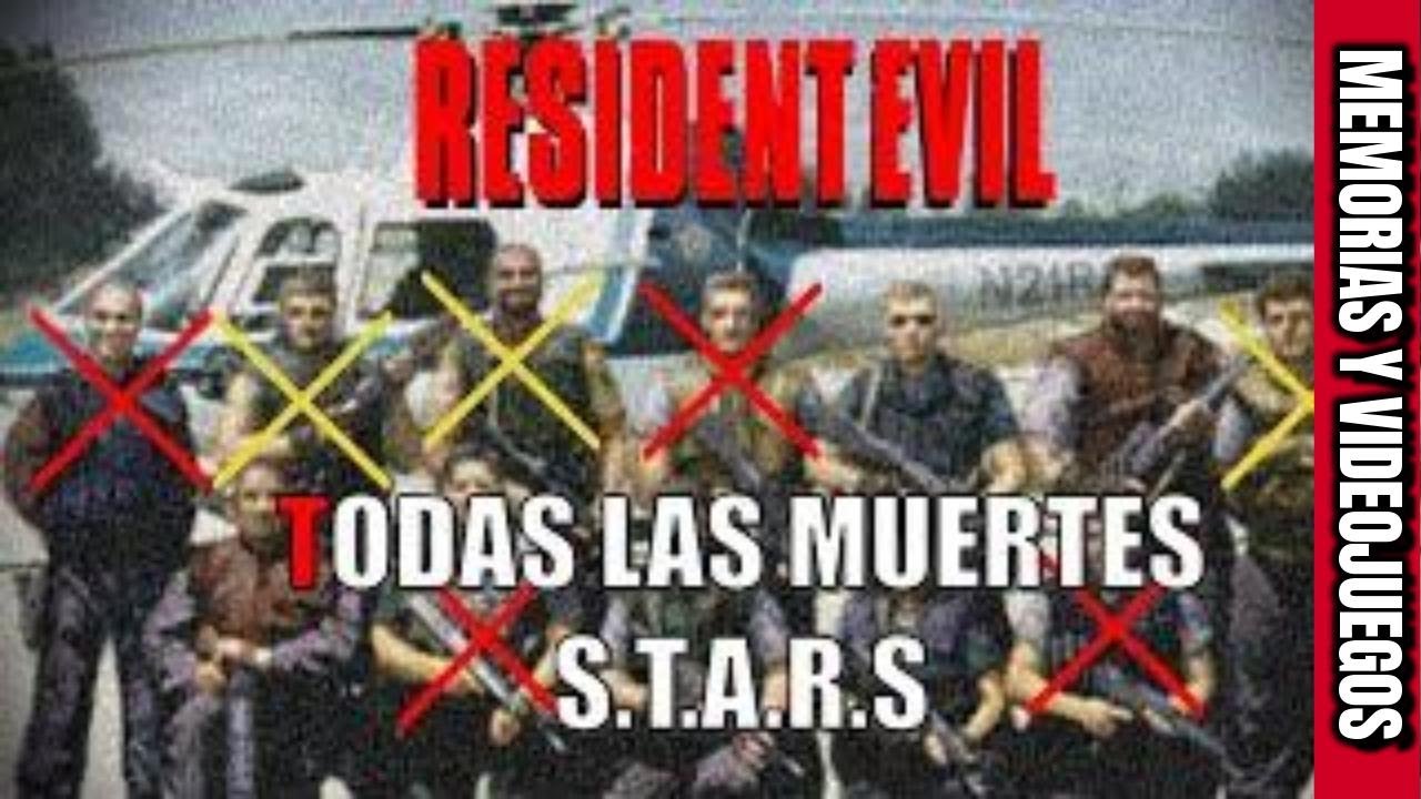 Stars Members TODAS LAS MUERTES DE LOS S.T.A.R.S - RESIDENT EVIL stars - YouTube
