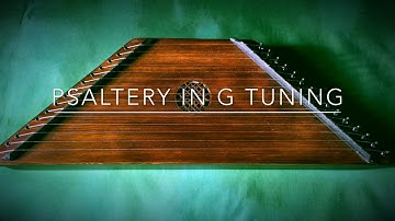 Psaltery In G Tuning   Teaser Video