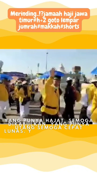 Merinding..!?jamaah haji jawa timur#h 2 goto lempar jumrah#makkah#shorts
