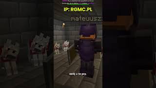 PRÓBOWAŁ ZALAGOWAĆ SPAWNA PSAMI 🐶 #minecraft #shorts