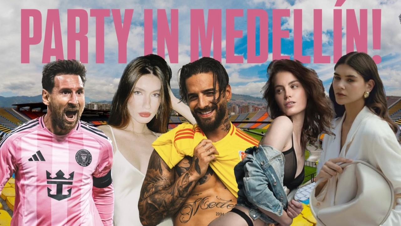 FEIERN MIT MESSI, MALUMA UND BRASILIANISCHEN MODELS - MEDELLIN ESKALIERT!