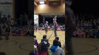 Josh's circus act.