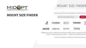 MidOpt Mount Size Finder