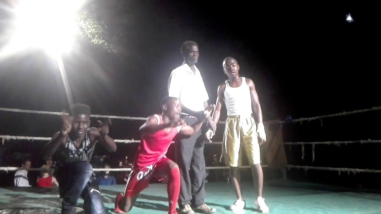 Professional Amateur Boxing in Victoria Falls, Zimbabwe, Africa Round 10 Winners Decision