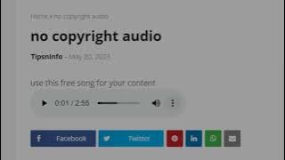 Cara menambahkan audio atau mp3 di blogger || cara mengunggah file audio ke posting blogger