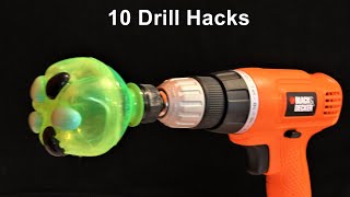 10 crazy drill machine hacks for daily use. each one of them is
creative and different!! enjoy watching, try do share with your
friends circle!! thi...