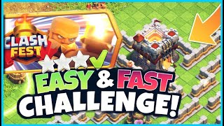 Easiest Way To 3 Star The Goblin Maze Challenge In Clash of Clans!