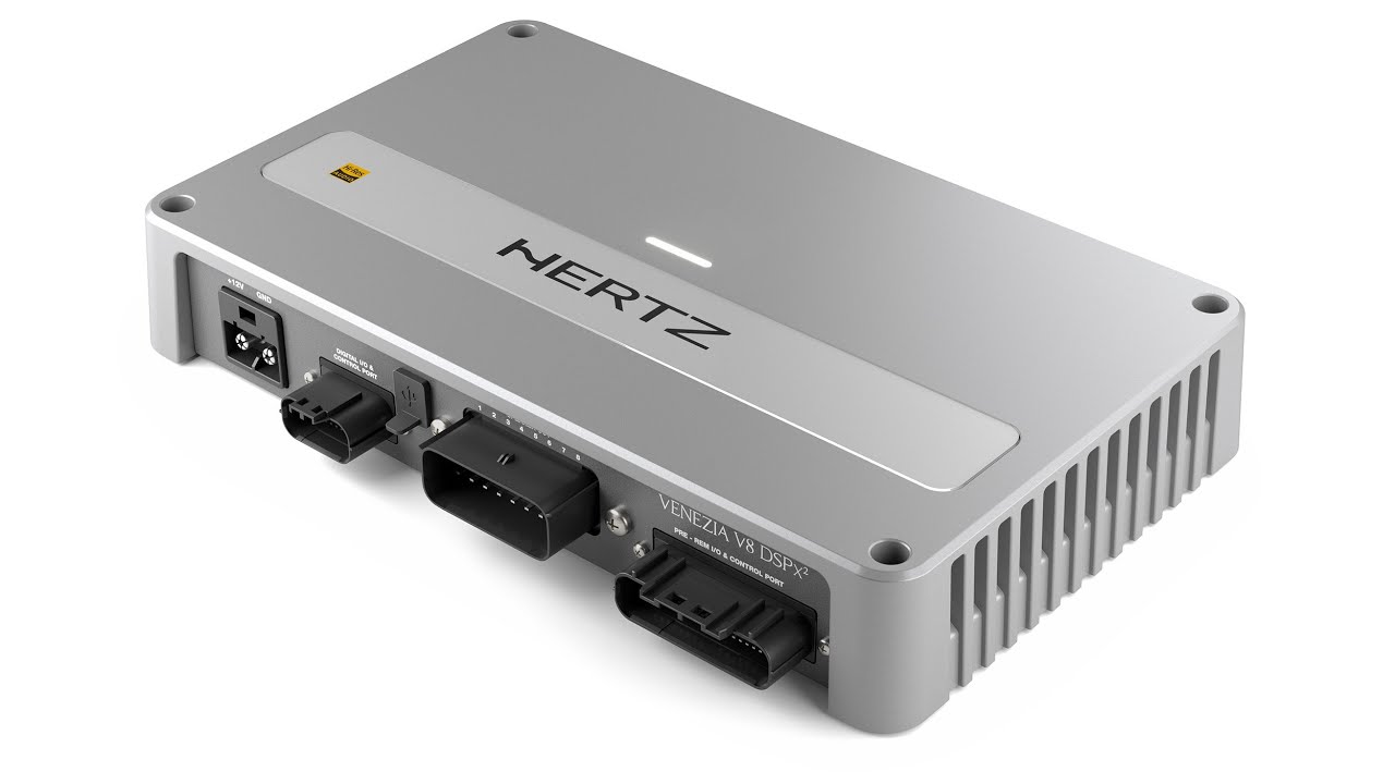VENEZIA V8 DSPx² | Flagship Marine DSP Amplifier by Hertz