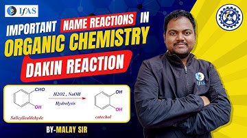 DAKIN REACTION - AN IMPORTANT NAME REACTION IN ORGANIC CHEMISTRY