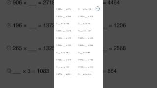 Can You Finish in Time? — 3×1 Digit Multiplication #shorts #mentalmath