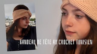 Comment réaliser un bandeau de tête simple et beau au crochet tunisien?