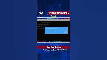what happens when you shutdown your pc using C program