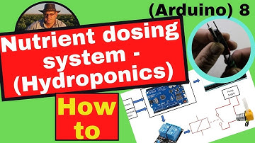 Nutrient dosing system (EC/ppm) - Hydroponics (Arduino)