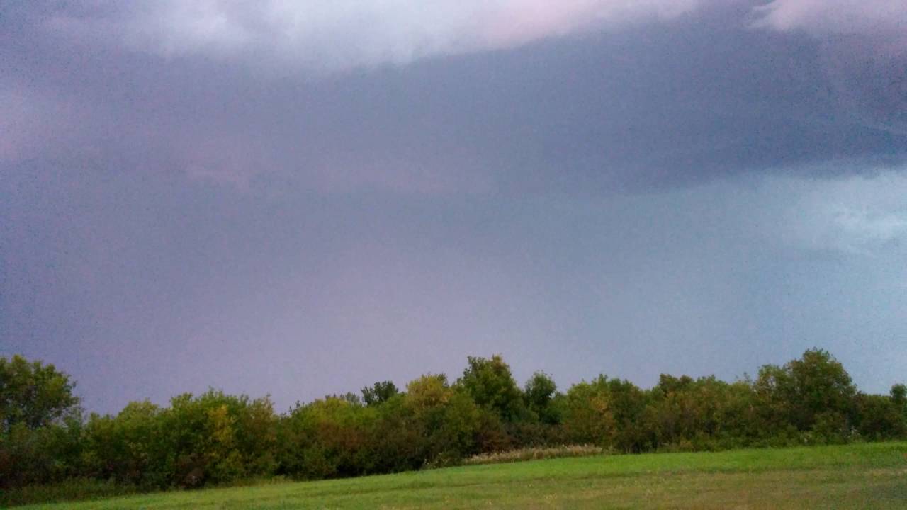 Super Cell thunderstorm July 20th 2016 St.Ambroise MB YouTube