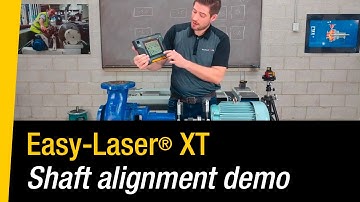 Easy-Laser XT Shaft Alignment Demonstration