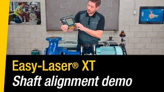 EasyLaser XT Shaft Alignment Demonstration