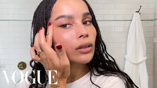 Zoë Kravitz's Guide to Summertime Skin Care and Makeup | Beauty Secrets | Vogue screenshot 3