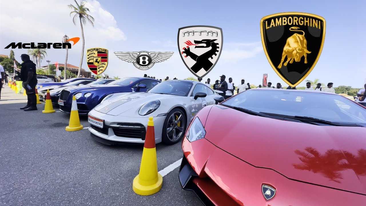 Multi Million Dollar Car Collection In Ghana || Supercar Spectacle Launch || Vlog 075